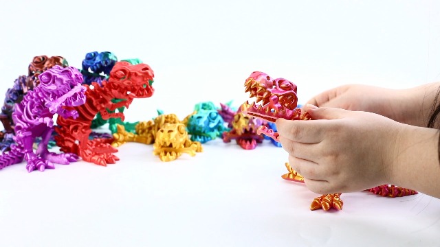 Amazon.com: Varuotu 3D Printed Dinosaur Bones 3D Printed Animals